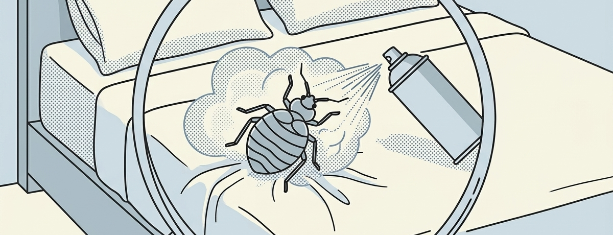 Why Bed Bug Treatments Keep Failing: bed bug spray treatment failed